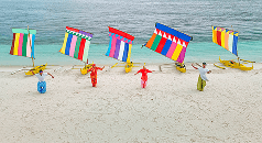 image of festival in the beach